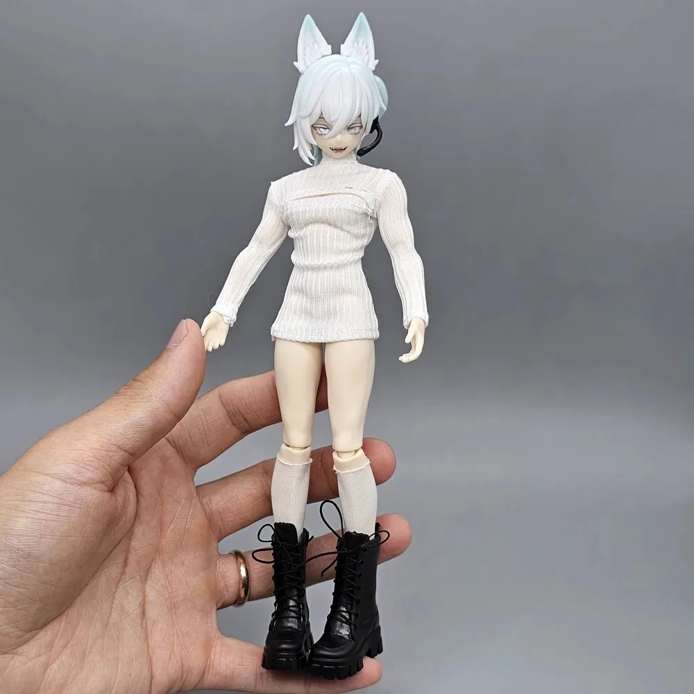 

12 Points Soldier Clothing Accessories Tall Boots Shoes Model Fit Action Figure BJD Doll Body In Stock