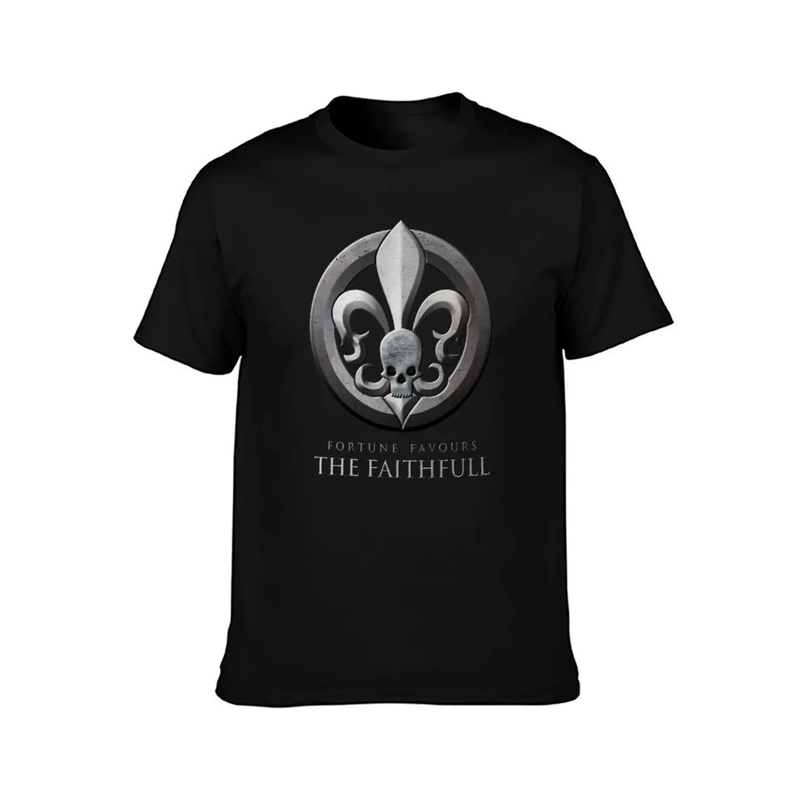 Sisters of Battle - Fortune Favours The Faithfull T-Shirt Mechanic Work Tee Shirt T-Shirt