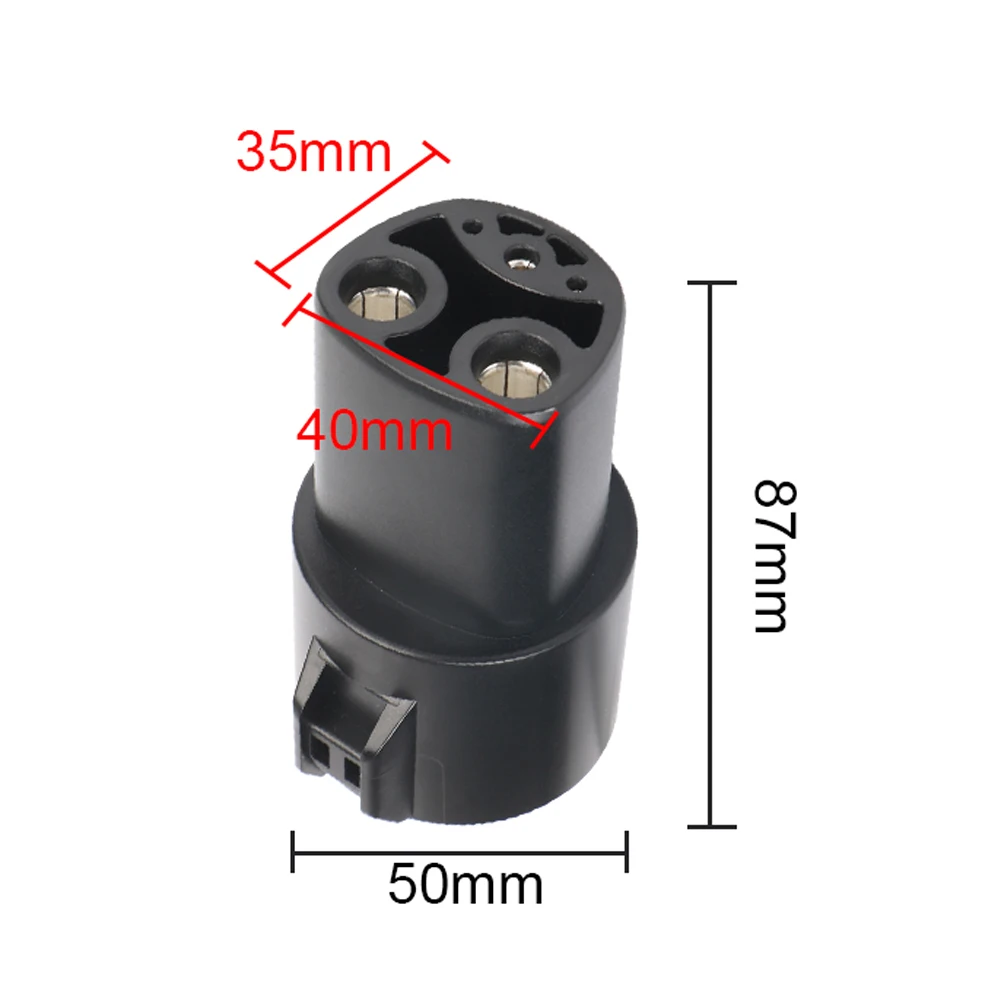 Electric Vehicle Charging Adapter Type1 J1772 to Teslas Model X Y 3 S for EV Charger Connector EVSE Conversion Gun Socket