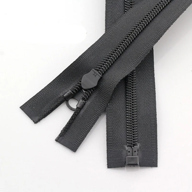 5# Long Nylon Zippers 50 55 60 65 70 75 80 85 90 95 100 120 150 Cm Coil Zipper Outdoor Waterproof Open-end Garment Jacket Zipper