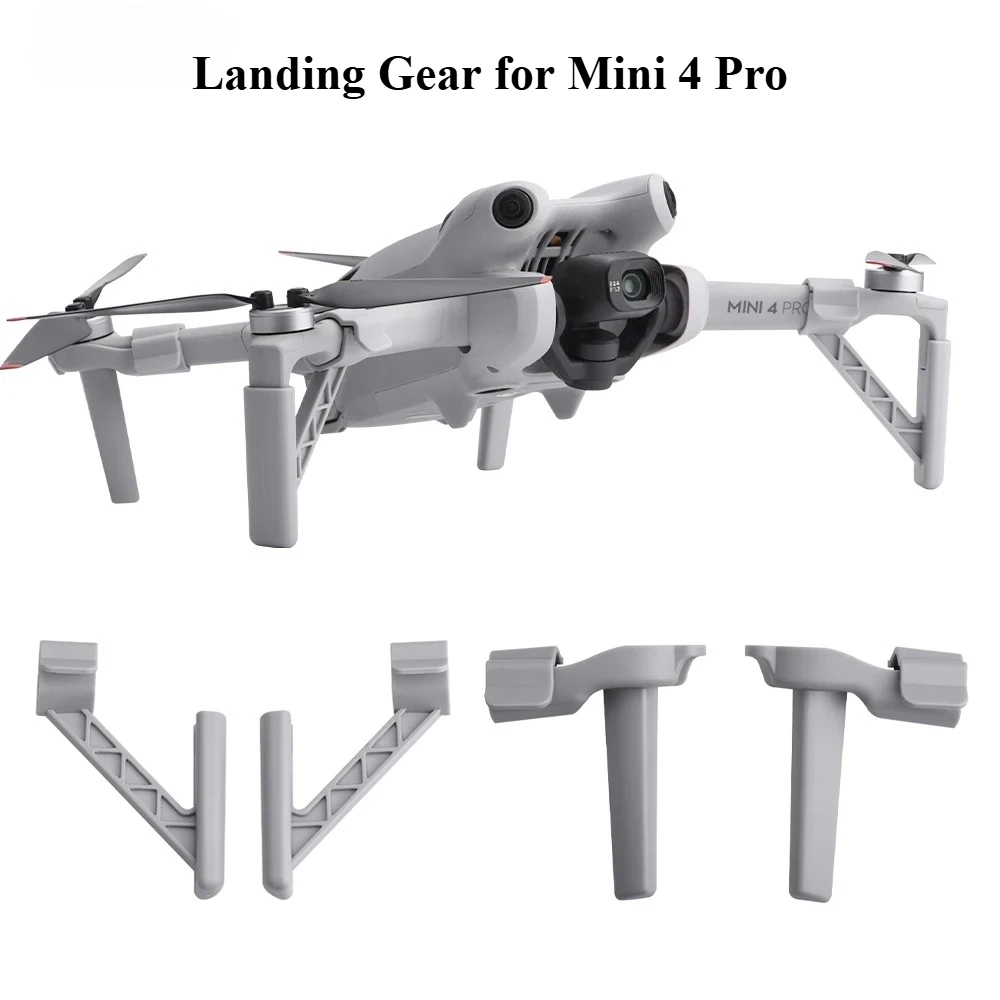 

Landing gear for DJI Mini 4 Pro Extension Bracket Increased Height Leg Protective Support Drone Quick Release Accessory