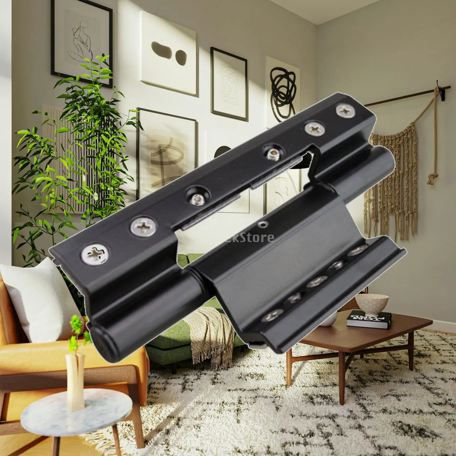 Aluminum Casement Window Hinge Concealed Design Strong Hardware for Indoor DIY and Repairs