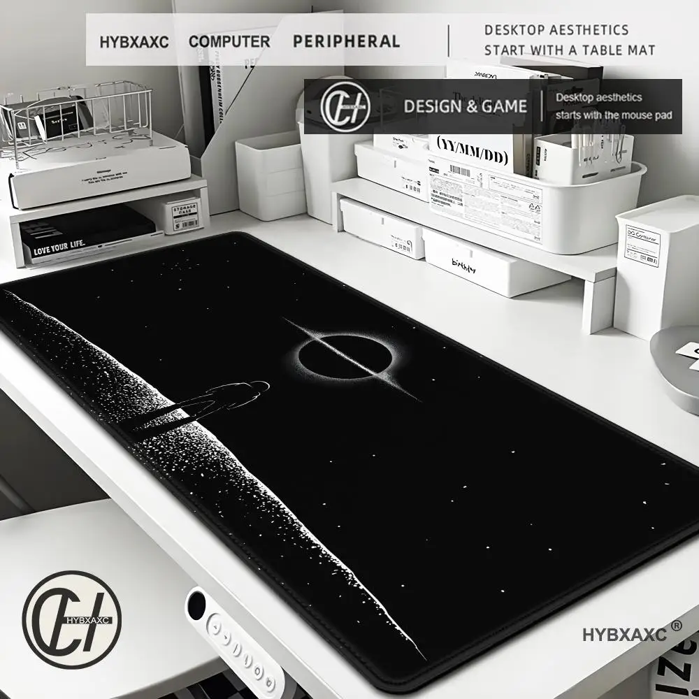 Large Gaming Mouse Pad XXL Astronaut Non-Slip Rubber Big Mousepad Gamer Computer Laptop Office Mouse Mat Extend Desk Mat Pads