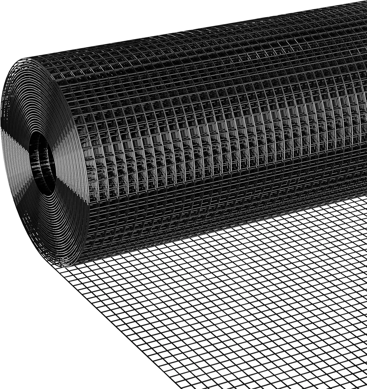 

Сварная сетка с виниловым покрытием 1/2 дюйма, 48x100 футов, рулон антикоррозийной сетки для кроликов и кур