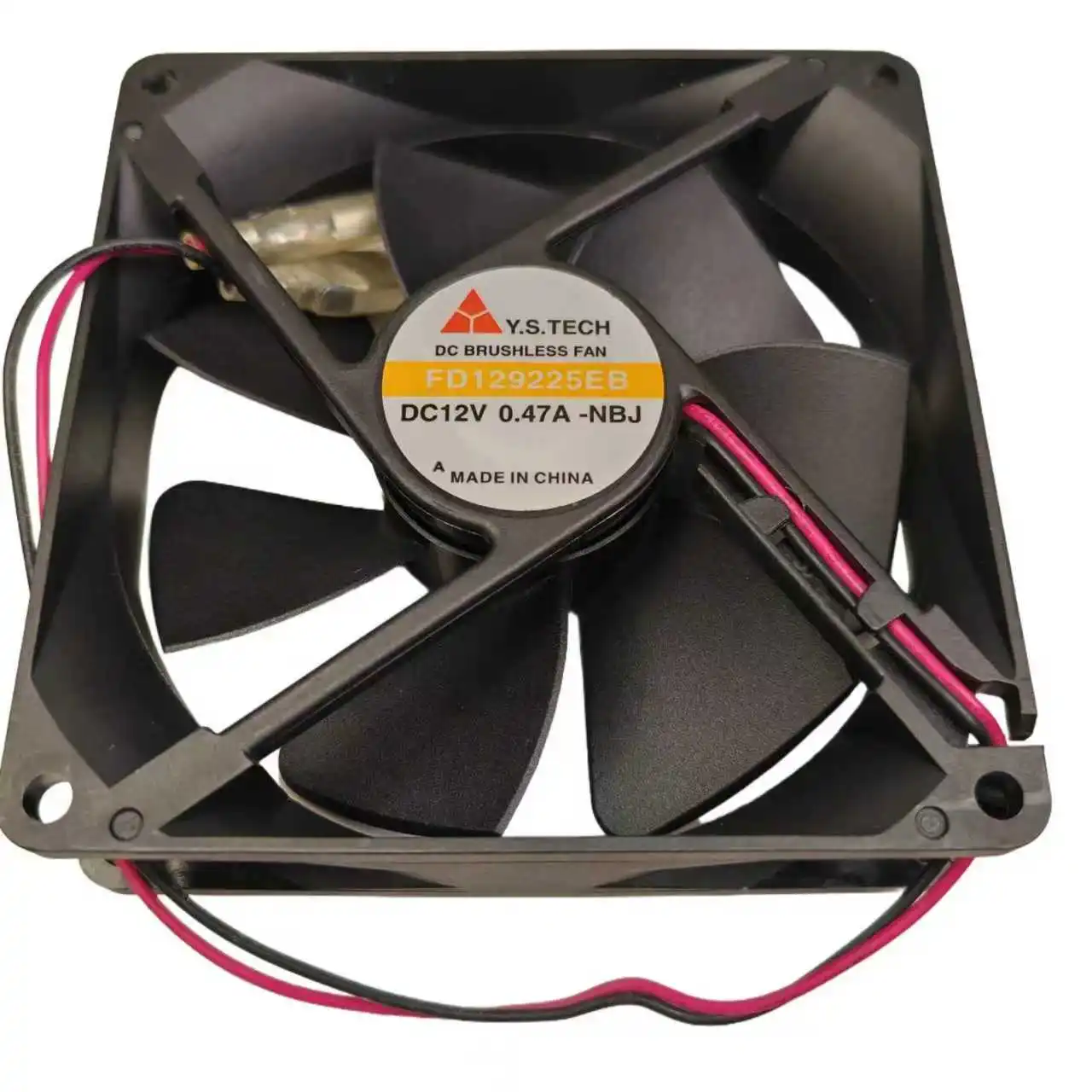 For FD129225EB 92mm x 92mm x 25mm DC 12V 0.47A Cooling Fan High Airflow Silent Double Ball Bearing Case Fan