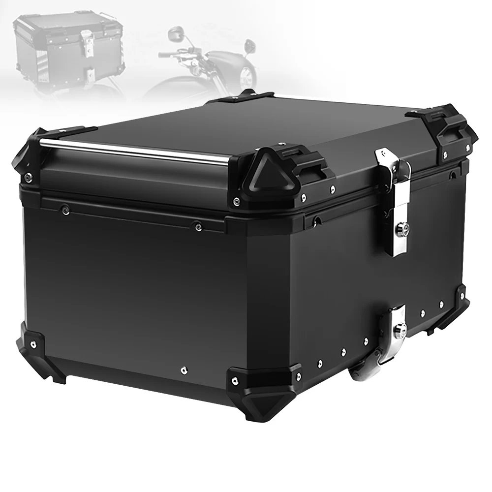 65 Litres Super Large Capacity Motorcycle Tail Box/popular Motorcycle Top Case/durable Motorbike Case