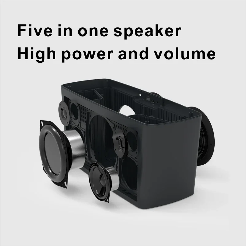 Karaoke Machine With Two Wireless Microphones 200W Portable Wireless Speaker With RGB LED PA System With TWS EQ Function