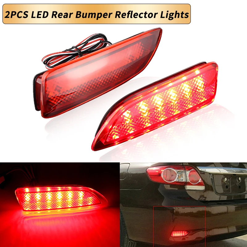 

2 шт., задний бампер для Toyota Corolla Lexus CT200h 2011 2013