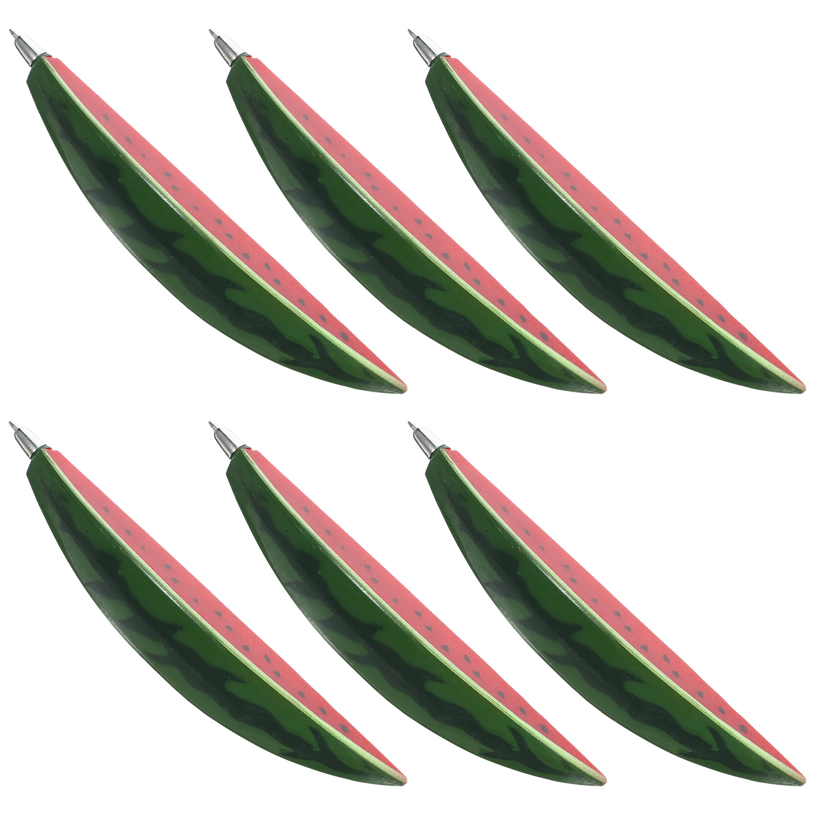 

6pcs Creative Ballpoint Realistic Fruit Shape Decorative For Party Gifts School Office Supplies Smooth Writing Stationery