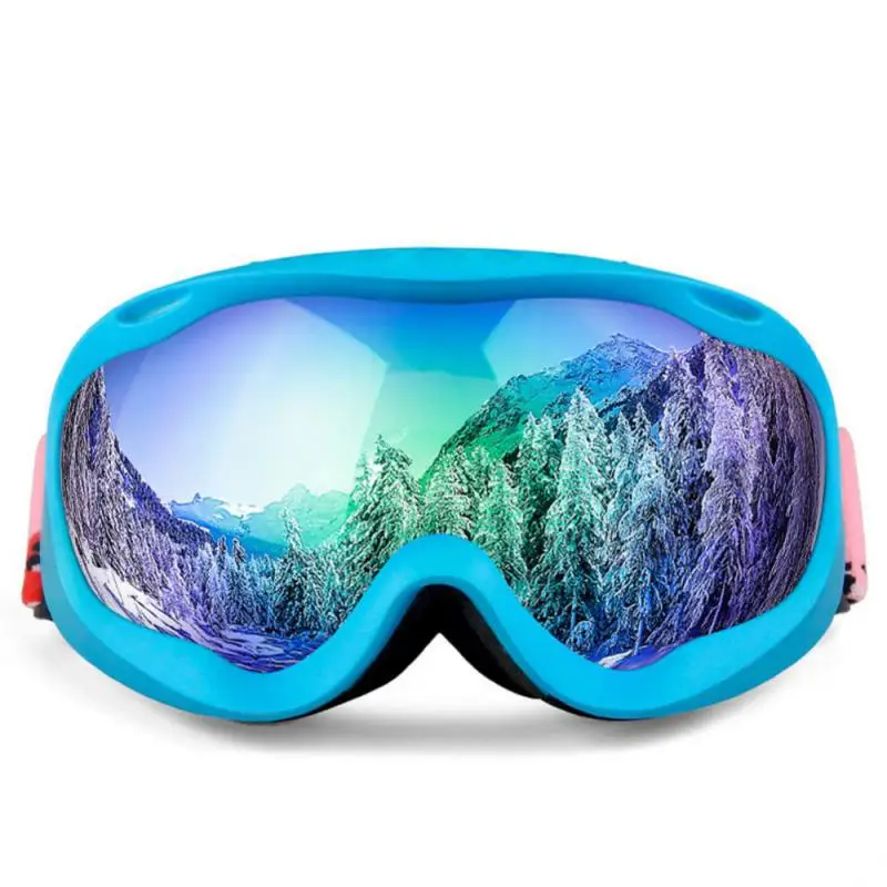 Ski Goggle Snowboard Mask For Men Women Yellow Lens Case Eyewear Kit Cylindrical UV400 Protection Snow Glasses Adult