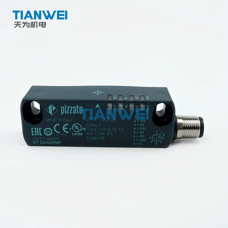 

Золотой продавец ST DD420MK-G1T ST DD420MK-D1T ST DD420MK-G1T-T8 100% новый и оригинальный итальянский датчик безопасности PIZZATO в наличии сейчас Inqui