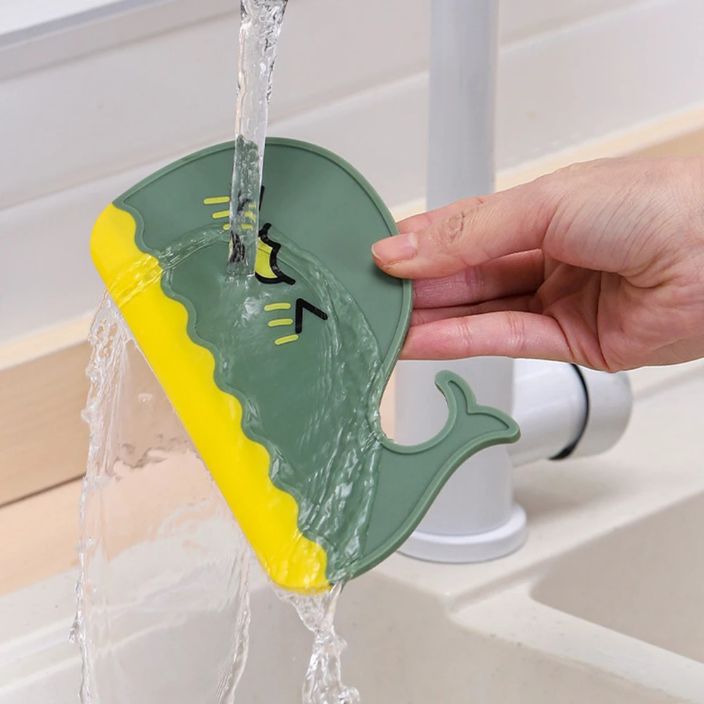 シングルサイドワイパープレート、ミラー傷、tpr、家庭用クリーニングツール、ミニカウンタートップガラスワイパー、クジラ型、2個