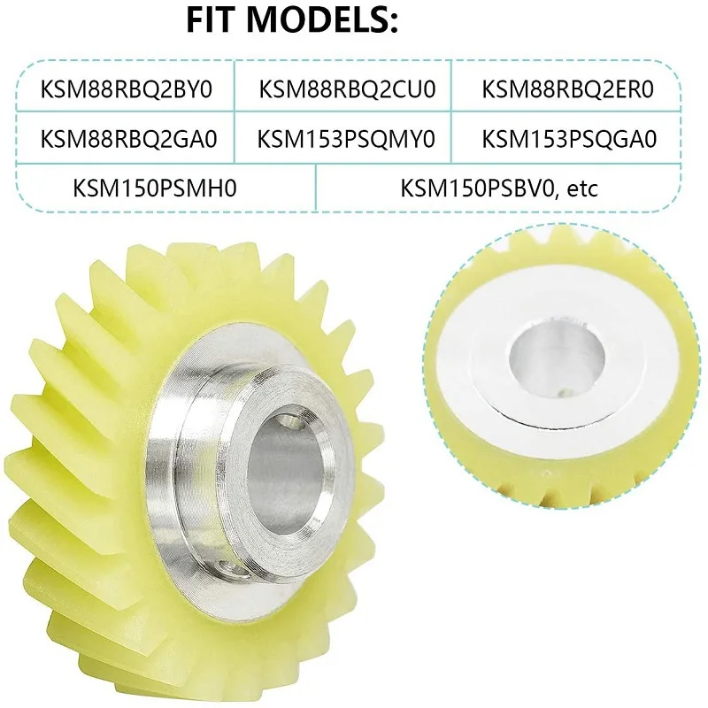 Applicable to KitchenAid mixer W10112253 mixer 4169830 AP4295669 4162897 worm gear replacement parts