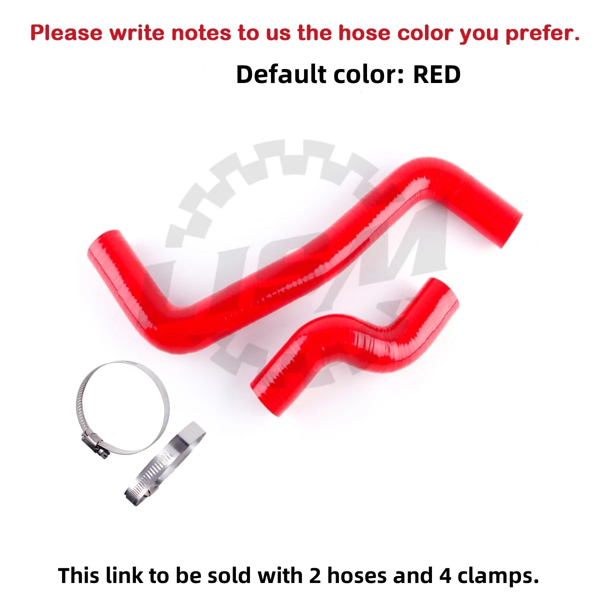 

2PCS 3PLY For 1993-1997 Toyota Corolla Levin AE101 1.6L 1.8L 4A-FE 7A-FE Radiator Silicone Hose Pipe Replacement Auto Parts