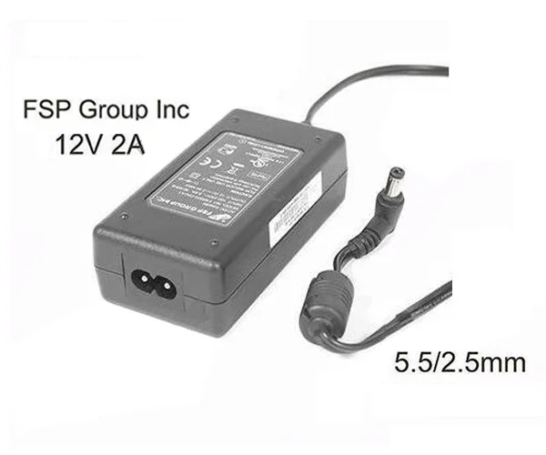 FSP Group Inc 12V 2A, Barrel 5.5/2.5mm, 2-Prong, FSP024-DACA1 Power Adapter