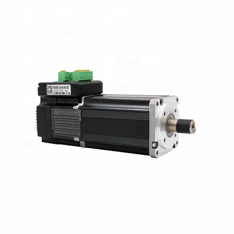 iHSV60-30-40-48-SC 48V Top quality servo motor with brake 400w Integrated Ac Servo Motor Driver