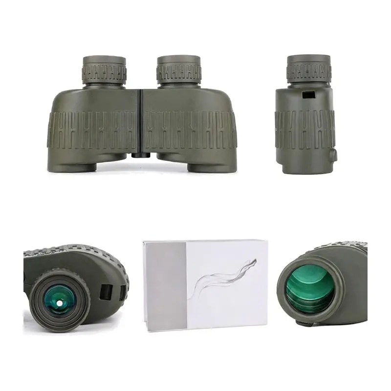 High Definition Tactical Binoculars 8x30 Aluminum Waterproof Compact Bird Watching Reconnaissance Portable