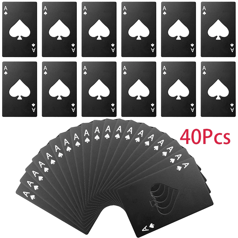 40-個-304-ステンレス鋼ポーカービール栓抜きメンズアクセサリー