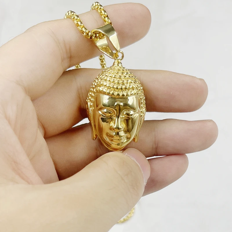 Women Accessories Nepal - Collier pendentif tête de bouddha thaïlandais