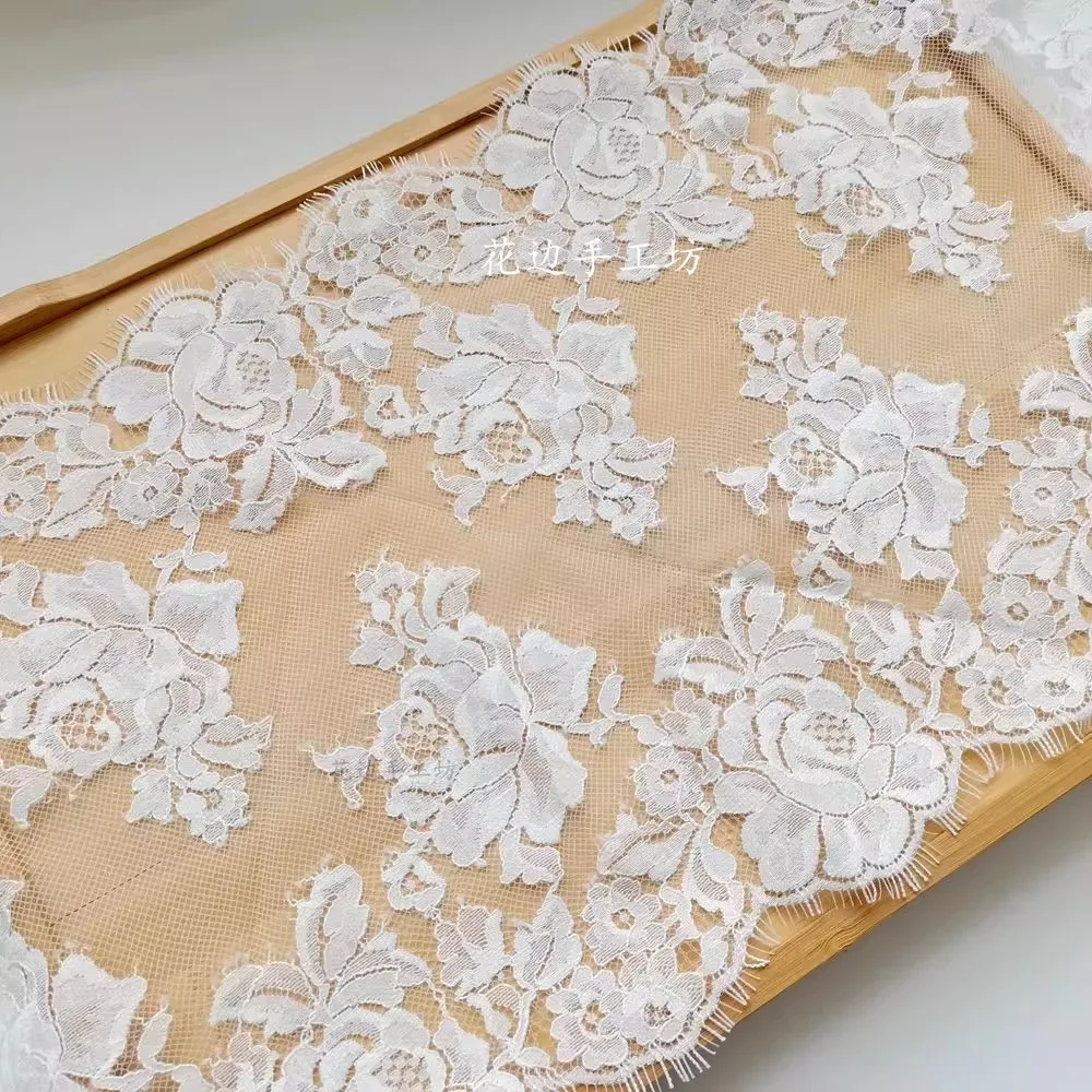renda-de-cilios-estilo-frances-de-27cm-de-largura-nao-elastica-com-flores-qualidade-premium-para-veu-mantilha-acabamento-para-costura-diy-branco-off-white