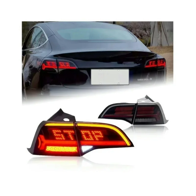 

M odel 3 Y Upgrade OLED Taillights for 2018-2023 Led Rear Lamps Assembly Modified Dynamic Streamer Light
