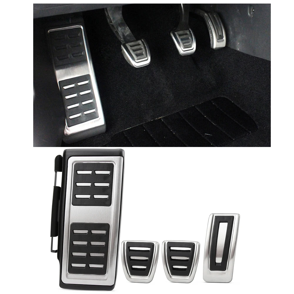 Car Pedals for Volkswagen VW Tiguan Allspace Passat B8 Golf 7 T-cross Tcross T-roc Troc For Skoda Octavia A7 Seat Leon 5F MK3