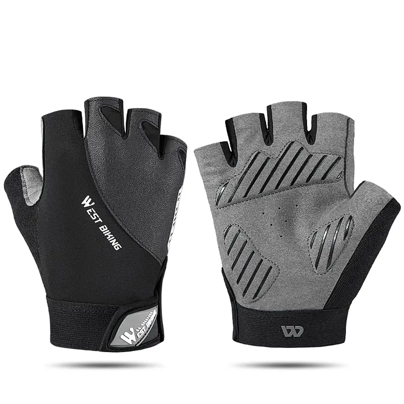 WEST RADFAHREN Sport Radfahren Handschuhe Halb Finger Männer Frauen MTB Fahrrad Handschuhe Laufen Fitness Gym Reiten Motorrad Fahrrad Handschuhe