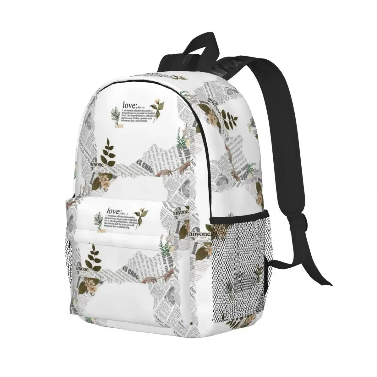 Aesthetic Love Backpacks, Teenager Bookbag, Casual Children School Bags, Laptop Rucksack, Initiated Bag, Large Capacity