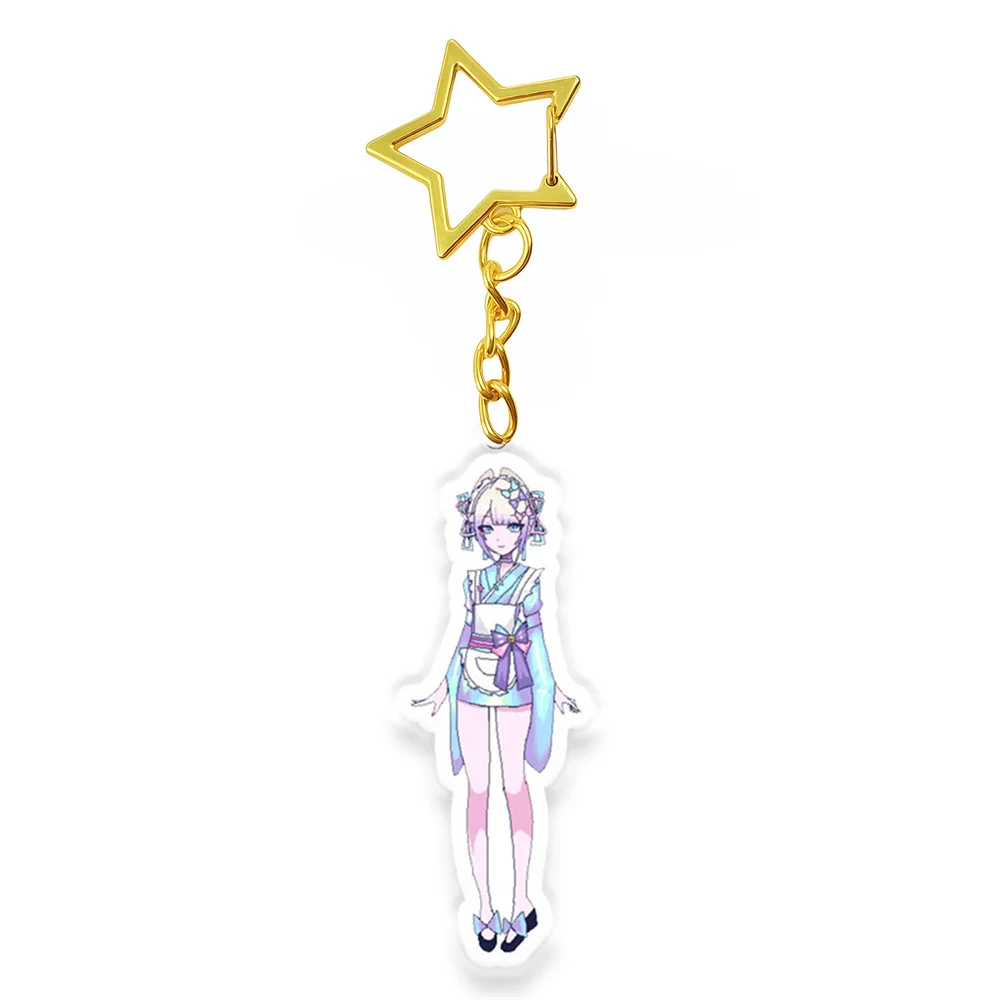 6CM Anime Needy Glrl Overdose Acrylic Keychain Stand Model Ornament Accessories Goods Christmas Gifts