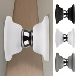 RV Magnetic Door Stop Wall Mounting Adhesive Door Holder Wall Protection Door Catches Hardware For RV Dormitory Home School