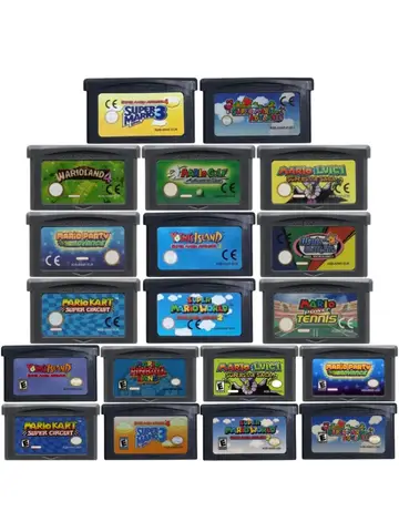 19 Styles GBA Game Cartridge Cards EUR & USA Version For Game Boy Advance GBA SP DS Lite Vintage Game Collection Gift