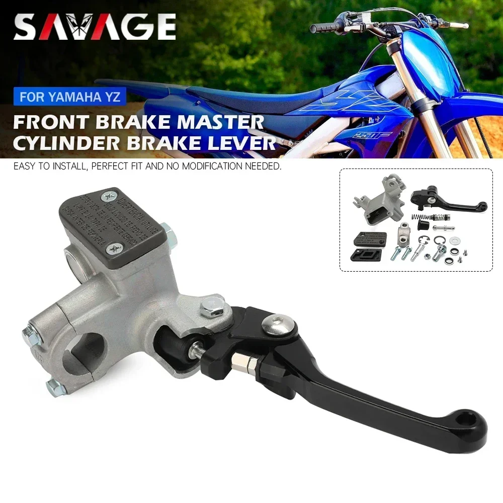 Przedni cylinder hamulcowy do motocykli YAMAHA YZ250 YZ450/F/FX YZ125 YZ85 YZ80 YZ65 WR450F WR250F TW200 YZ 250 Dźwignia hamulca