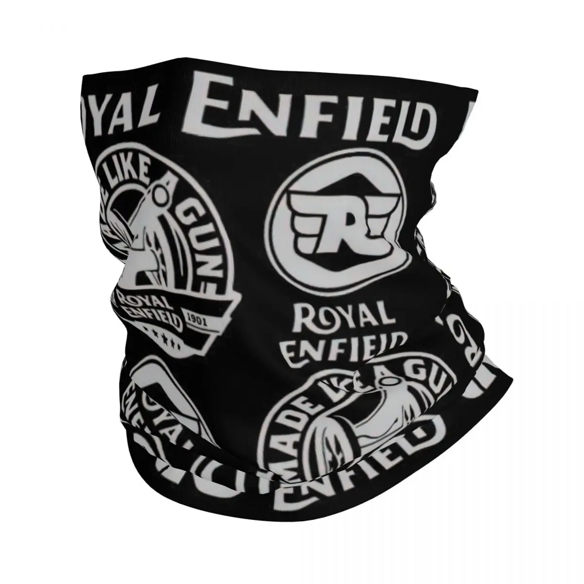 Enfields Motorrad Motor Bandana Hals Gamasche gedruckt Renn maske Schal multifunktion ale Sturmhaube Angeln Unisex Erwachsenen atmungsaktiv