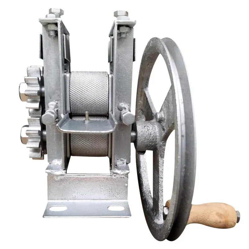 

Small Electric Strip Breaking Machine Hand Cranked Strip Opening Tool Strip Layering Household Bamboo Processing Layering