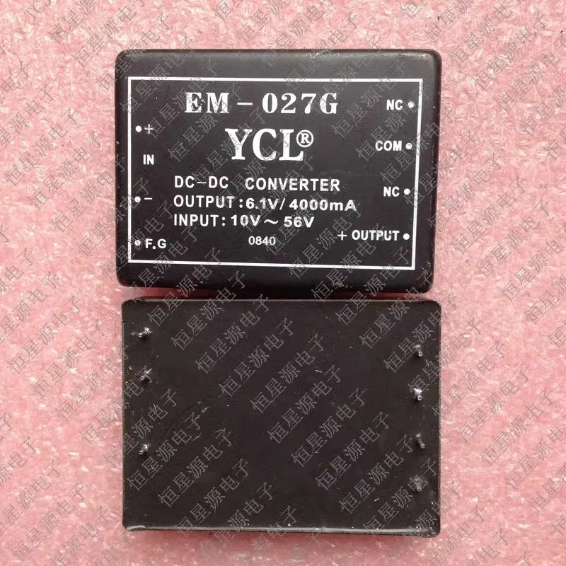 

EM-027 EM-027G YCL Изолирующий модуль DC-DC 10-56 В от 24 до 6,1 В 4 А 25 Вт