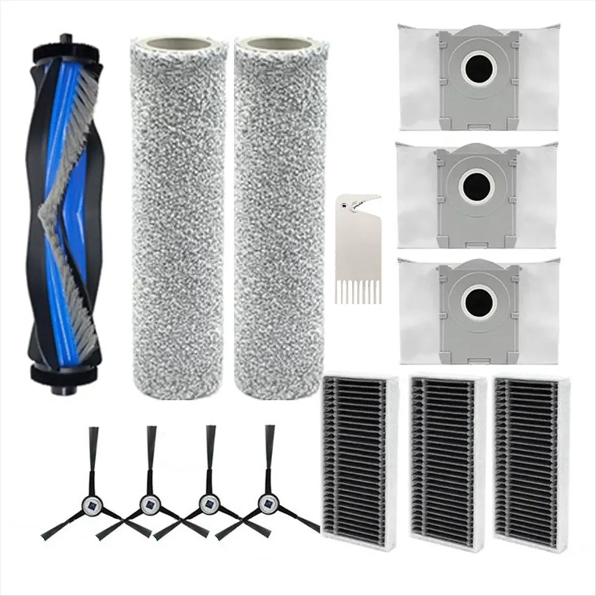 AT16 For X8 Omni, X8 PRO Omni Vacuum Cleaner Consumables Main Side Brush Filter Dust Bag Replacement Parts