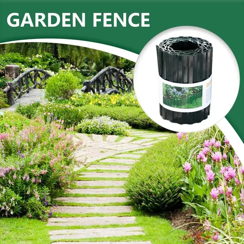 Animal Barrier Garden Fence Garden Fence Dog Fence Rounded Corner Protection Trellis Safe Edge Support for Child Pet Backyard