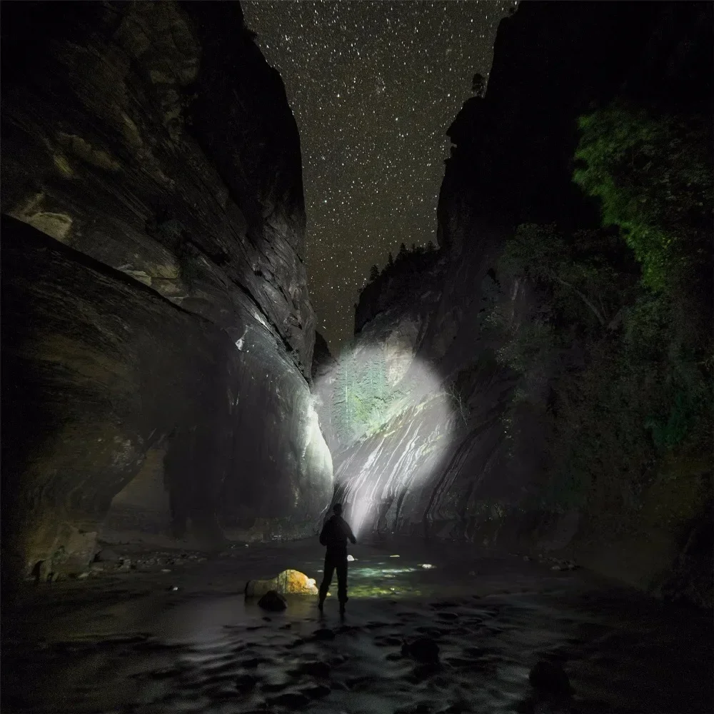 Selbstverteidigungs-Taschenlampen-Stick, LED-Baseballschläger, wasserdichte Taschenlampe aus Aluminiumlegierung für die Selbstverteidigung im Notfall, Anti-Riot-Ausrüstung