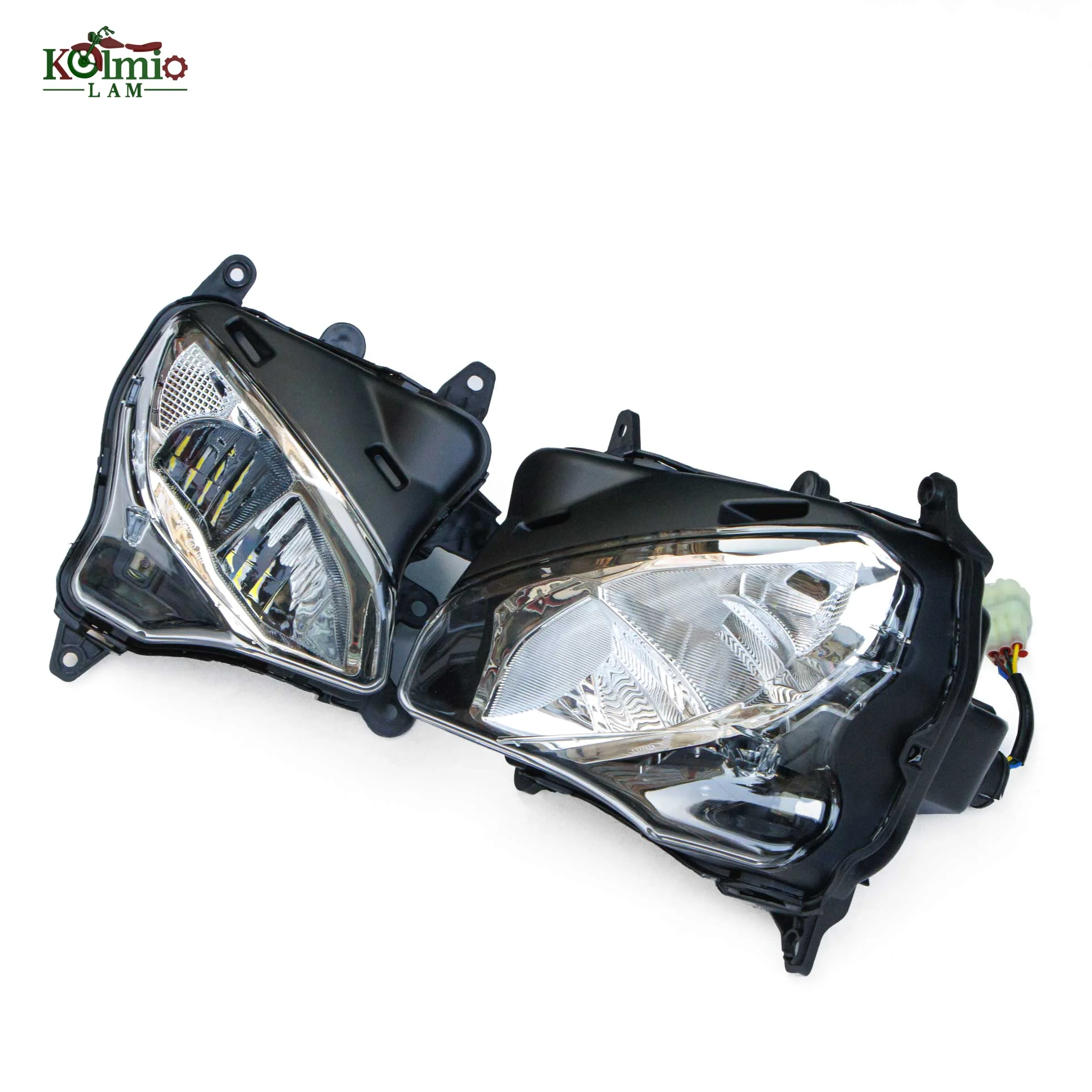 KOLMIO-LAM Fit for YAMAHA 2019 - 2024 YZF-R3 YZF-R25 Motorcycle Headlamp Assembly YZF R3 R25 Headlight Head Light