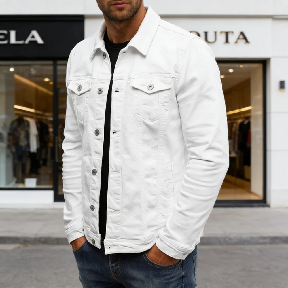 Jaket Denim Pria Musim Semi Gu - Down Jacket Packable ulasan dan harga