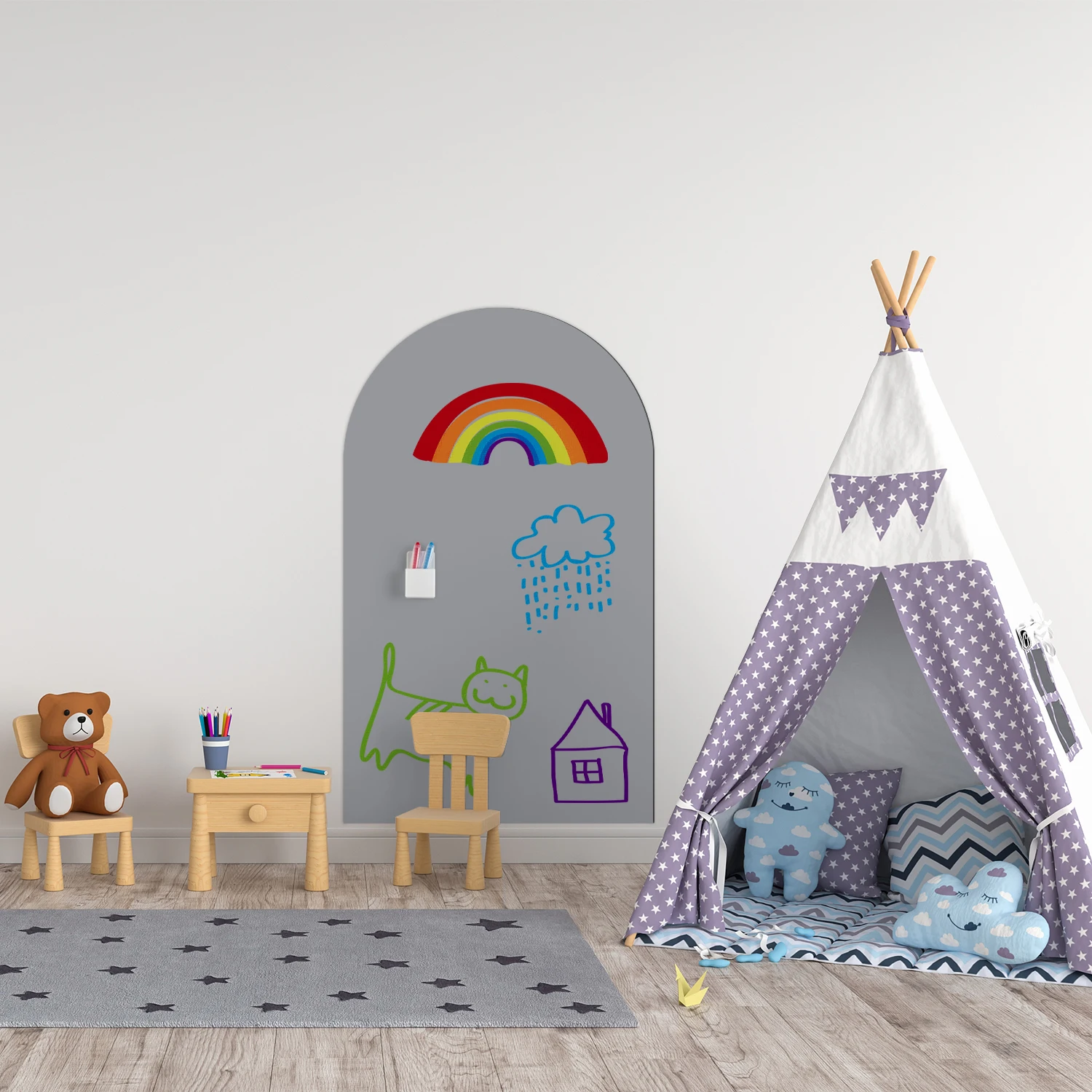 1 stuk gebogen decoratieve mag - Whiteboard Magnetic recensie en prijs