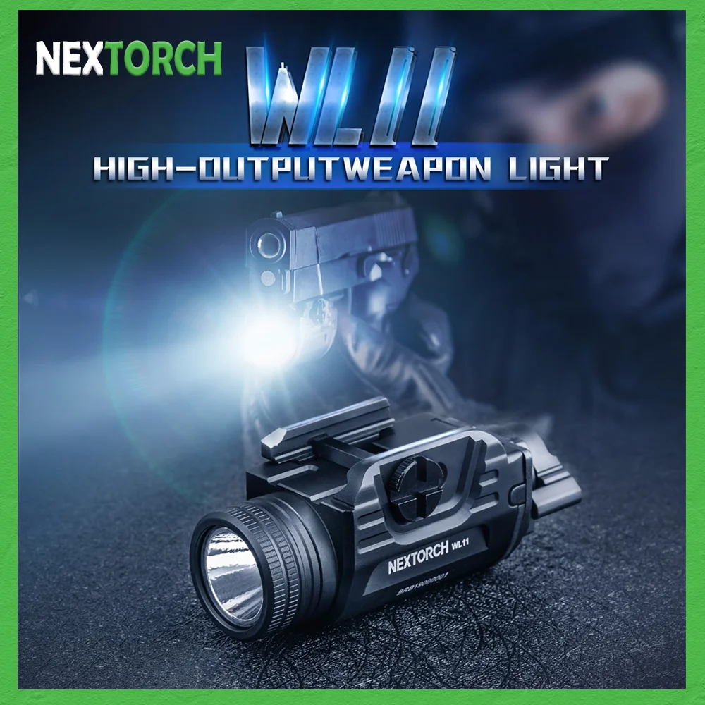 NEXTORCH  WL11 650 lumenHigh Brightness tactical light, High power, lightweight portable , LED tactical flashlight