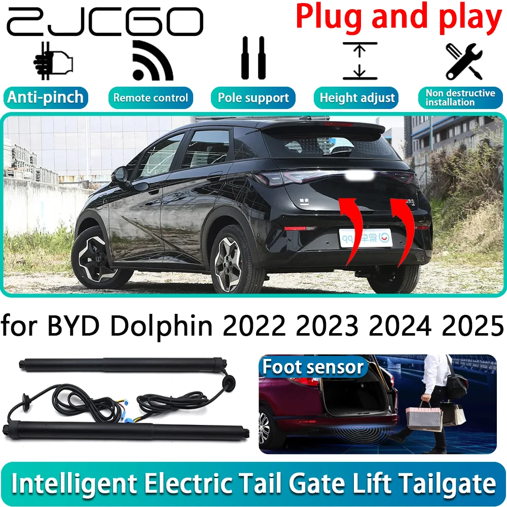 

for BYD Dolphin 2022 2023 2024 2025 Car OEM Electric Powered Tailgate Power Liftgate Automatic Tailgate System With Foot Sensor