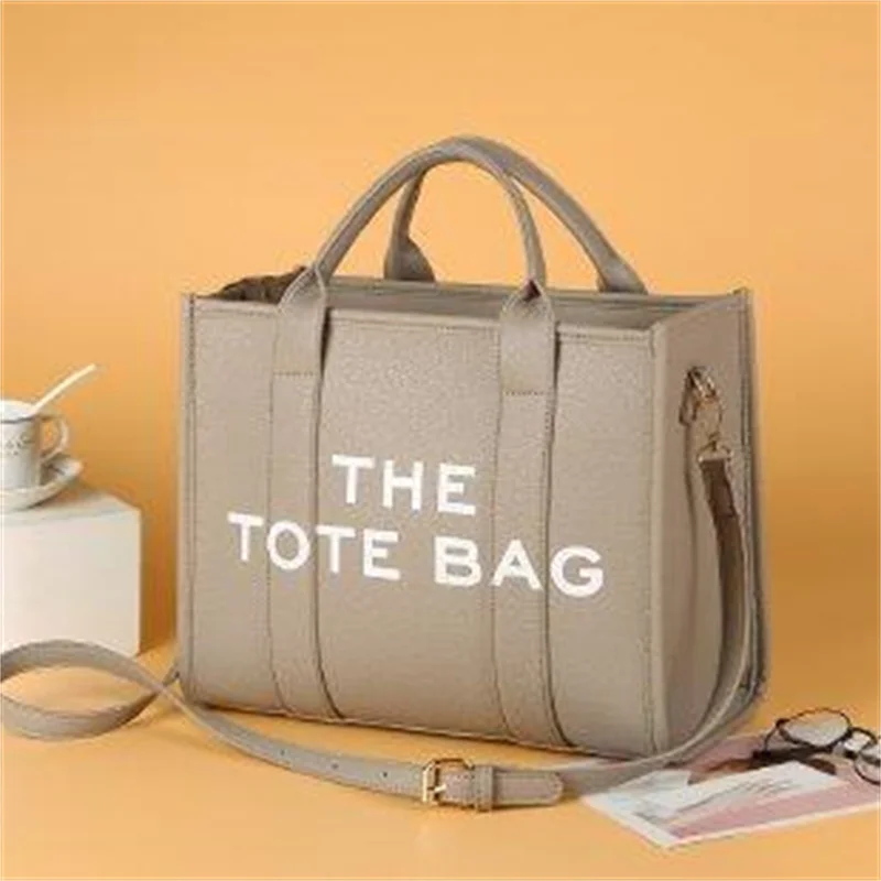 The Tote Bag For Women Crossbody Female Handbag New Solid Words Letter Leisure Large Bag Luxury Fashion Bag Designer Bag bolsa