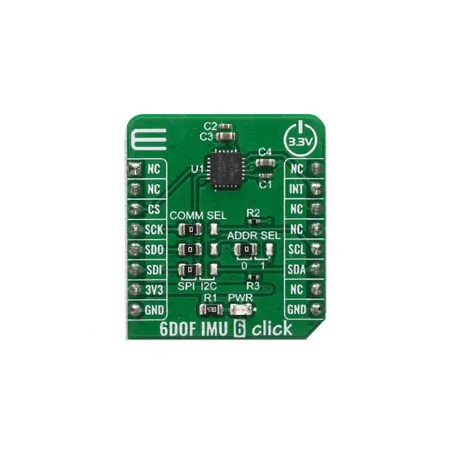New MIKROE-4044 6DOF IMU 6 CLICK