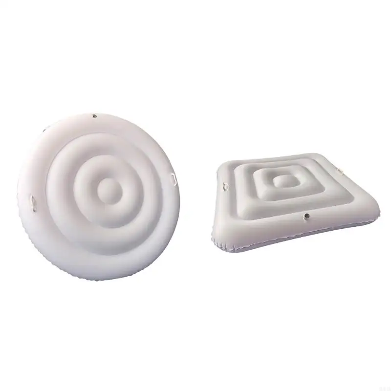 

83CA Inflatable Hot Tub Lid Outdoor Protections Thermal Hot Tub Cover Enduring