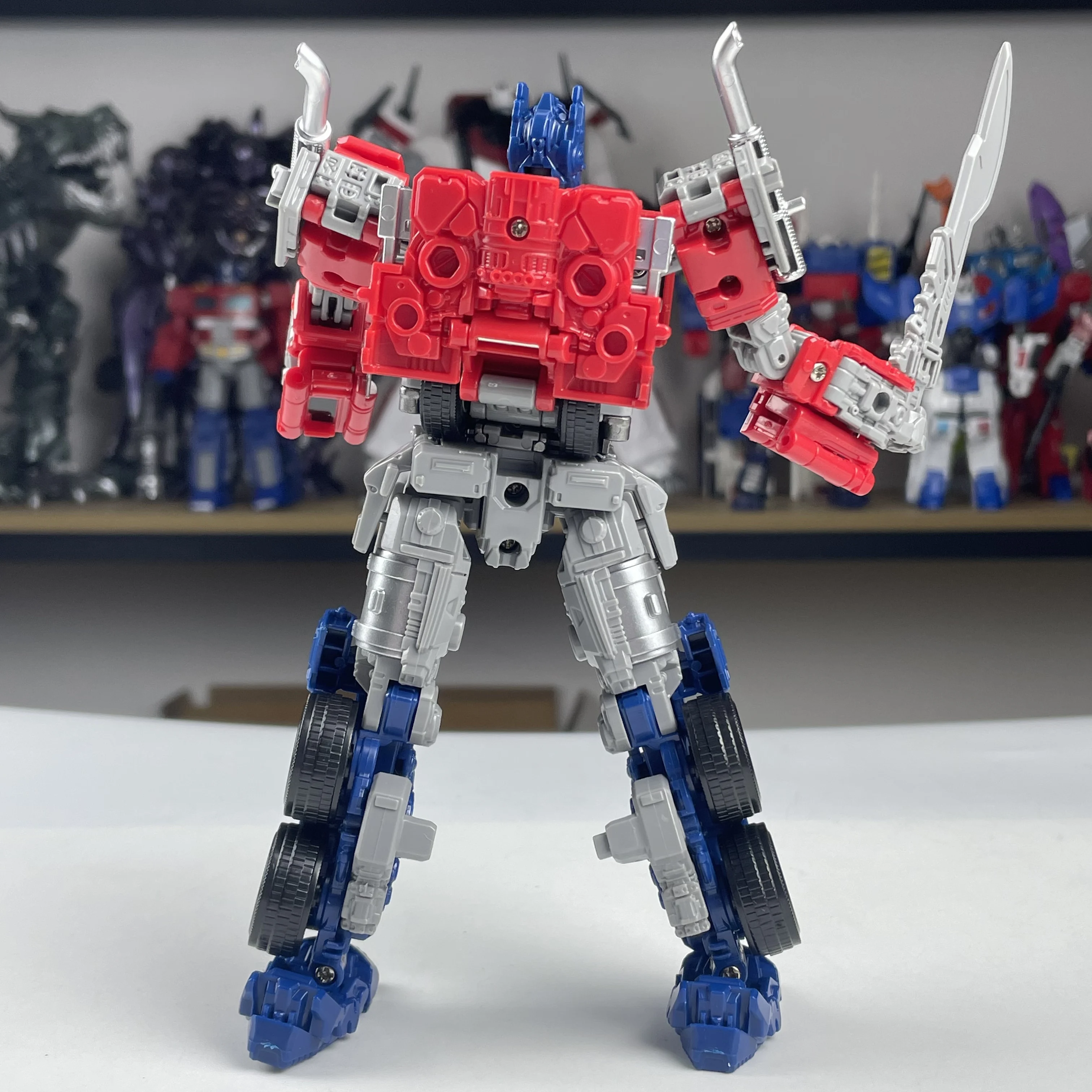 BMB التحول OP01 18 سنتيمتر قائد صعود الوحوش فيلم 7 ستوديو سلسلة عمل الشكل ألعاب روبوتية