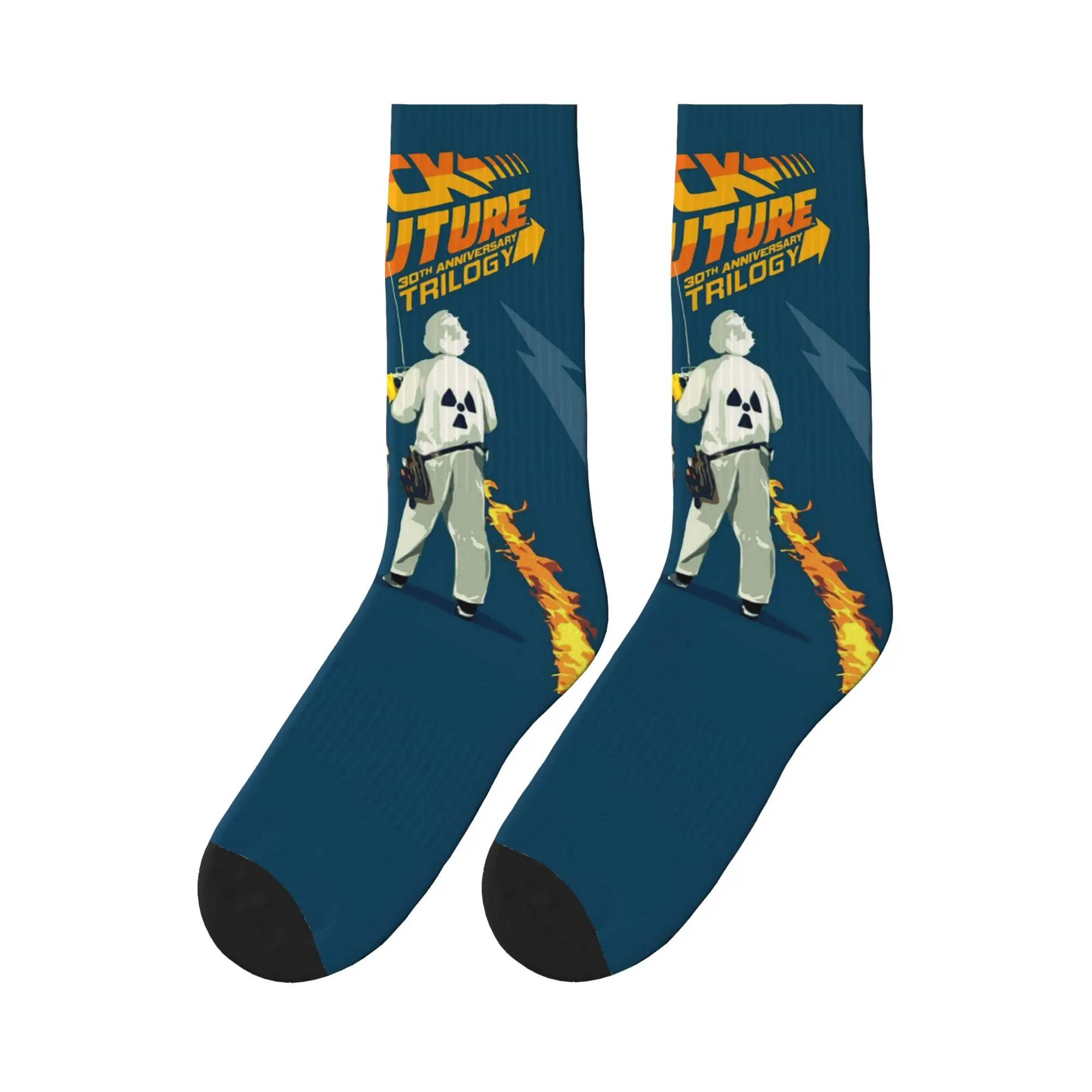

Back To The Future Sports Socks Super Soft Stockings All Season Long Socks for Unisex Christmas Gifts
