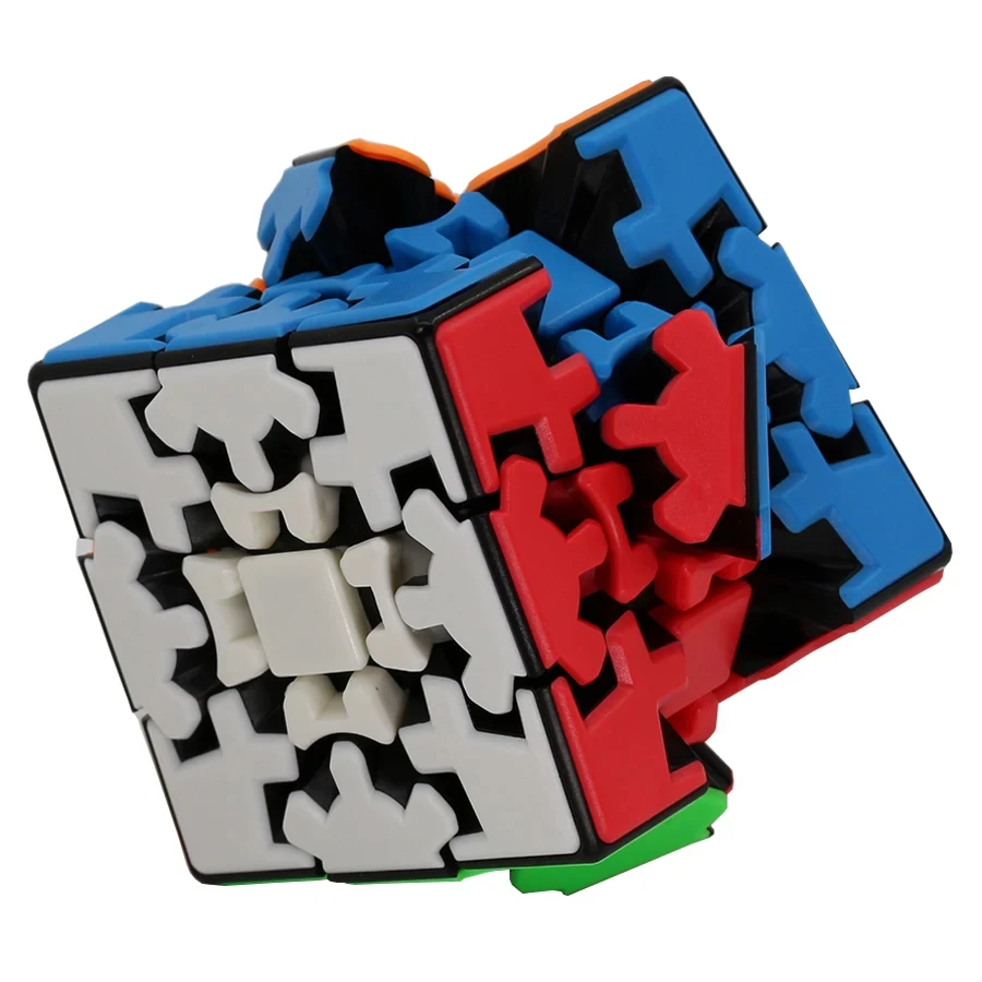 Puzzle Toys Gear Magic Cube 3x3 For Children Kids Gift Toy 큐브 кубики Cubo Mágico Gearwheel Magico Puzzle головоломка 기어큐브 Twist