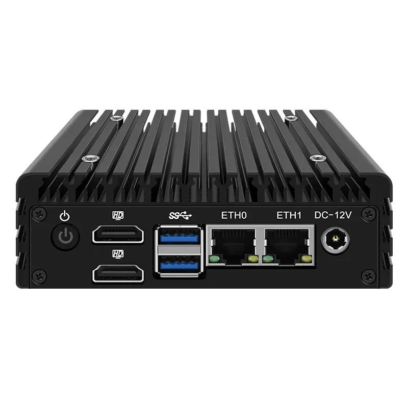 2025 CWWK X86 P5 2x i226-V 2.5G Fanless Mini PC Firewall Server 12a geração Intel i3-N305 N100 DDR5 4800MHz 2x HDMI2.1 Proxmox